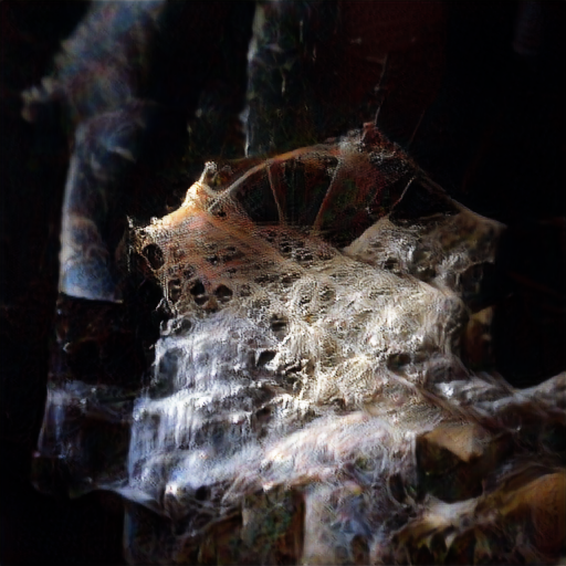 the Loom of Time devours the present and traces a garment of glistening cobwebs over the still-forming future