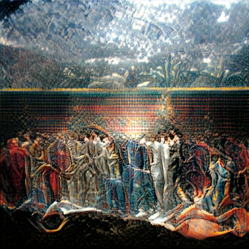 a mosaic depicting the singularity