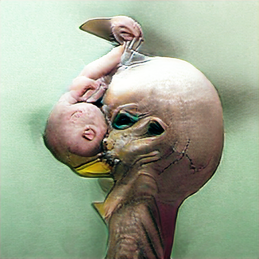 Cranial Extraction of the Baby Alien