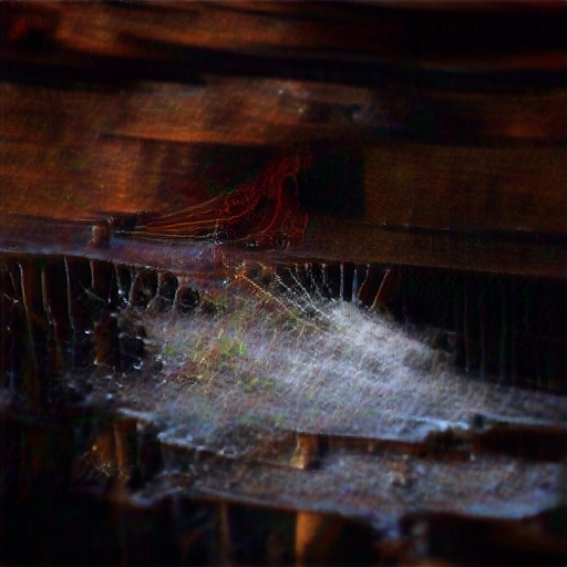 the Loom of Time devours the present and traces a garment of glistening cobwebs over the still-forming future