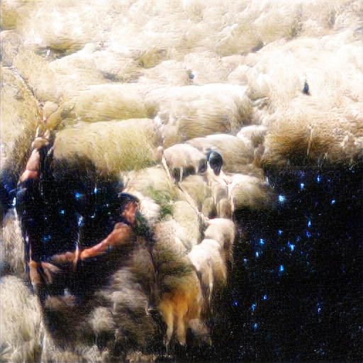 the shepherd who tends the flock of stars as they leap over the walls of time and space