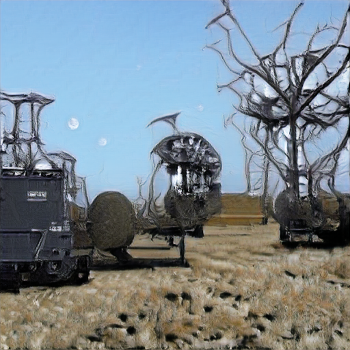 strange machines that hum the orbital paths of dead moons