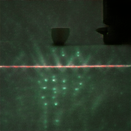 two-slit diffraction pattern