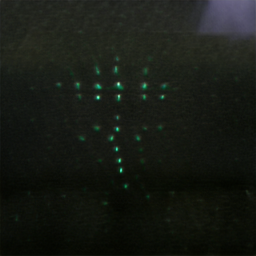 two-slit diffraction pattern