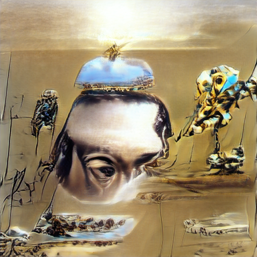 Dali painting of superintelligence