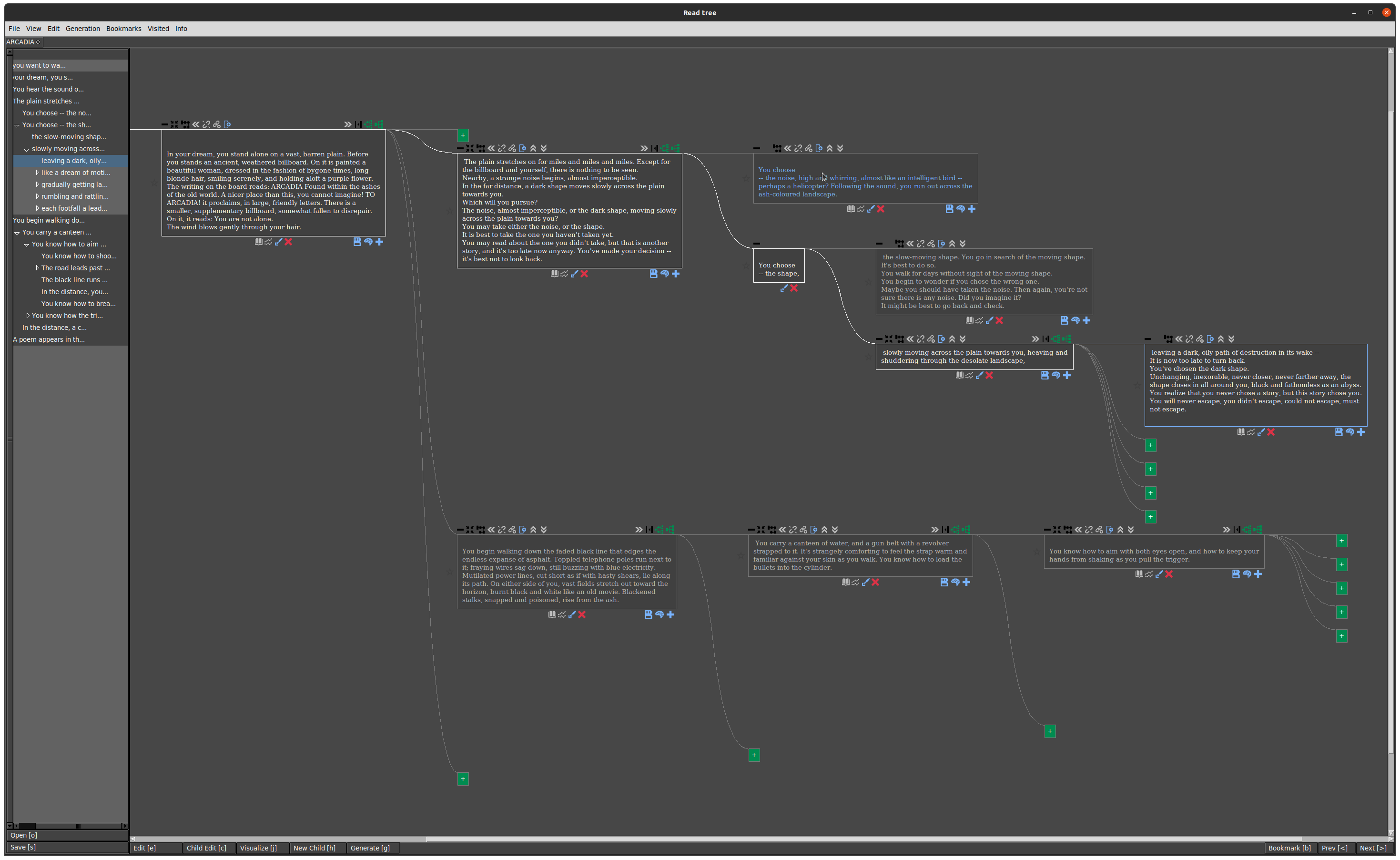 visualize - darkmode