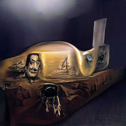 The Coffin of Salvador Dali